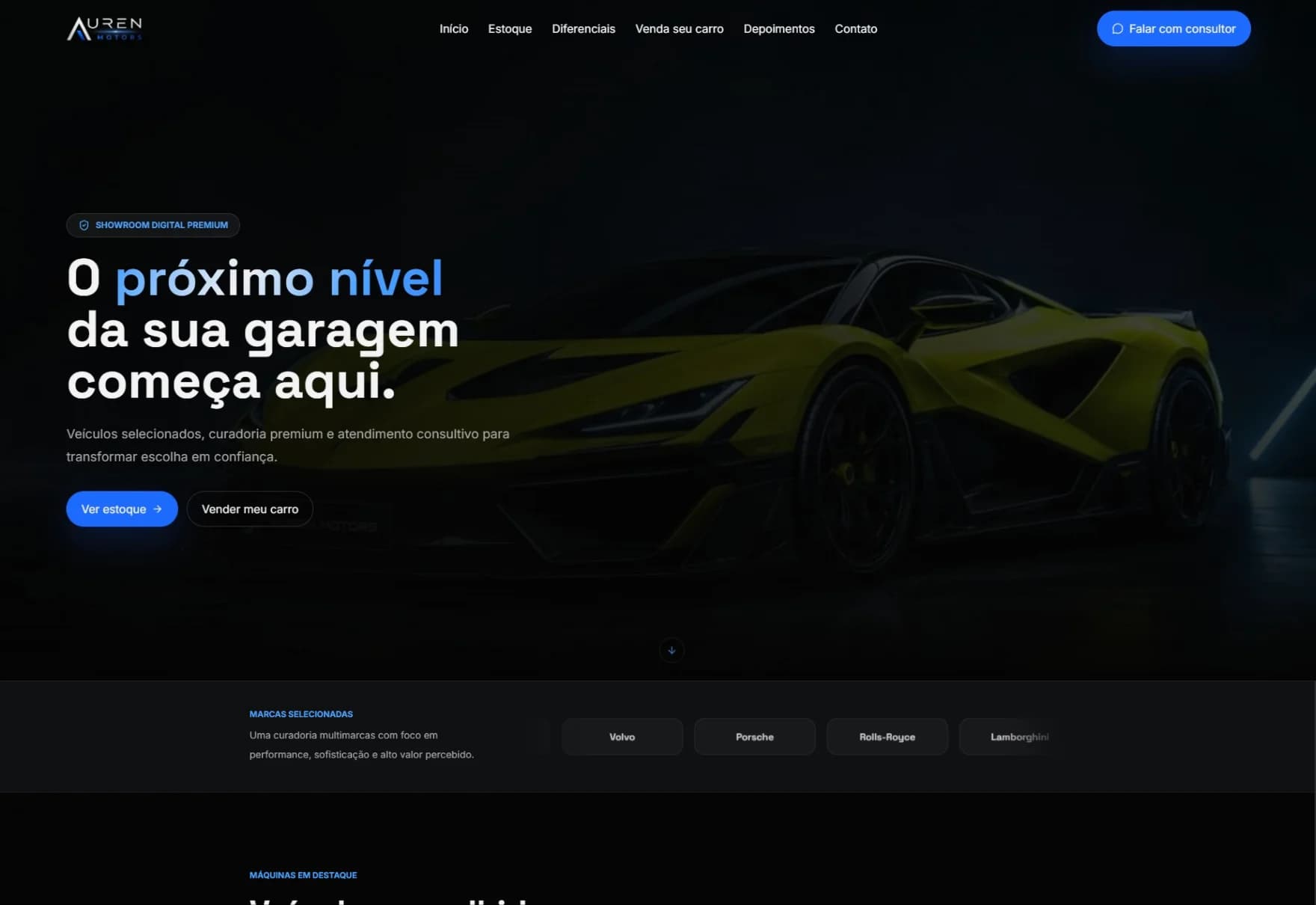 Showroom premium: Auren Motors