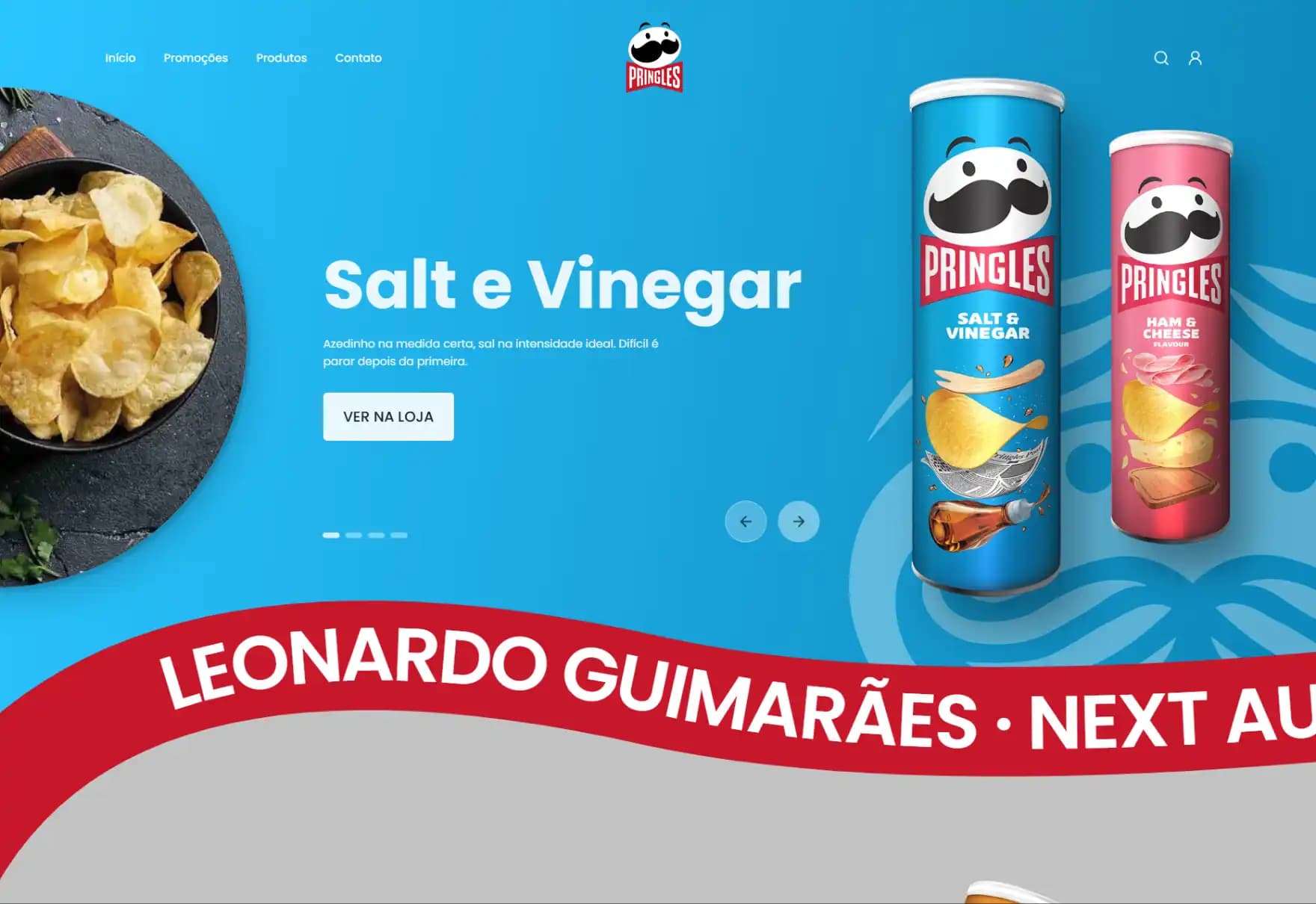 Experiência imersiva: Projeto Pringles
