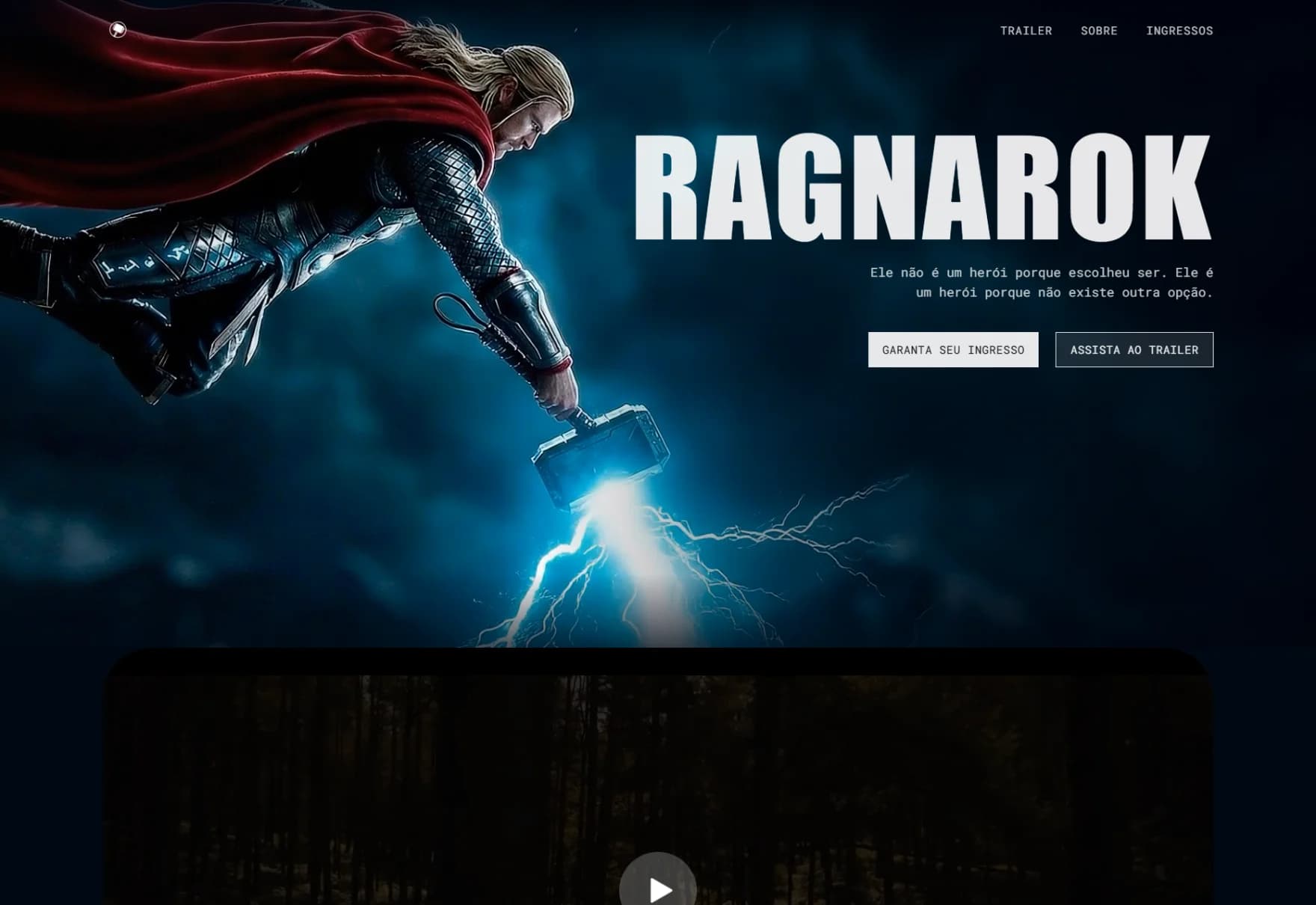 Experiência imersiva: Thor Ragnarok